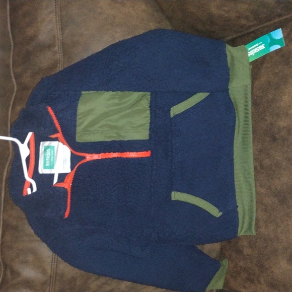 Children's Polyester Zip Up Pullover w/Pocket Made by: 365KIDS from Garanimals - Picture 3 of 6